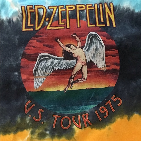 Led Zepplin Modern Tee Reworked M - Picture 3 of 7